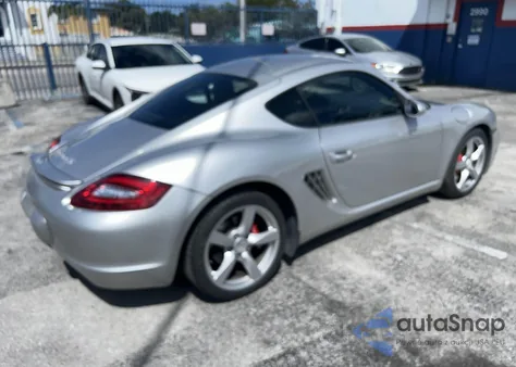 2006 Porsche Cayman S z USA, uszkodzony, nr VIN WP0AB29806U784099
